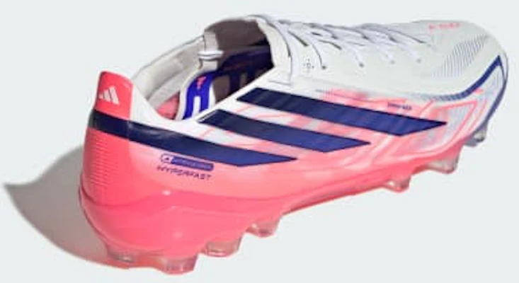 adidas F50 Hyperfast Elite AG Voetbalschoenen Wit/Paars/Turbo Oranje KK1034 Details for adidas F50 Hyperfast Elite AG Voetbalschoenen Wit/Paars/Turbo Oranje KK1034