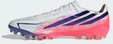 Sizing adidas F50 Hyperfast Elite AG Voetbalschoenen Wit/Paars/Turbo Oranje KK1034