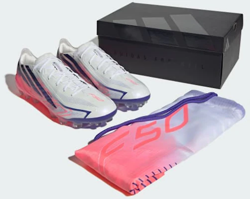 adidas F50 Hyperfast Elite AG Voetbalschoenen Wit/Paars/Turbo Oranje KK1034 Cheap adidas F50 Hyperfast Elite AG Voetbalschoenen Wit/Paars/Turbo Oranje KK1034