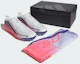Cheap adidas F50 Hyperfast Elite AG Voetbalschoenen Wit/Paars/Turbo Oranje KK1034