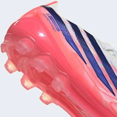 adidas F50 Hyperfast Elite AG Voetbalschoenen Wit/Paars/Turbo Oranje KK1034 1