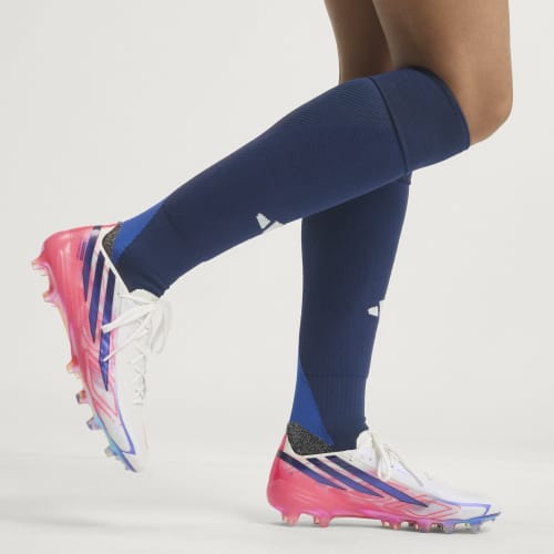 Order adidas F50 Hyperfast Elite AG Football Boots - Artificial & Natural Grass Soccer Cleats Cloud White/Solar Purple/Solar Turbo KJ6089