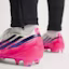 Cheap adidas F50 Hyperfast Elite FG Soccer Cleats Cloud White/Solar Purple/Solar Turbo KJ3432