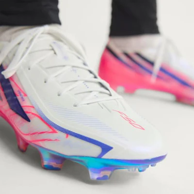 adidas F50 Hyperfast Elite FG Soccer Cleats Cloud White/Solar Purple/Solar Turbo KJ3432 1