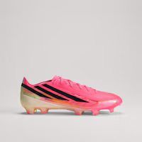 Lookbook adidas F50 Hyperfast Elite FG 足球鞋 太陽紅/黑色/金屬金 JR5386