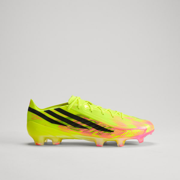 Lookbook adidas F50 Hyperfast Elite FG Soccer Cleats Team Solar Yellow 2/Core Black/Solar Turbo KJ3431