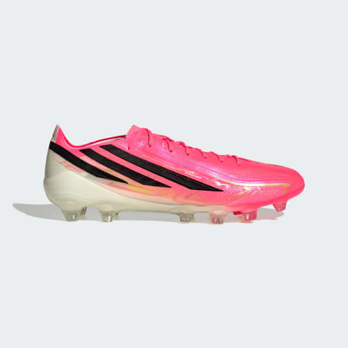 Order adidas F50 HYPERFAST ELITE HG/AG Football Boots for Firm, Artificial & Natural Grounds Solar Turbo/Core Black/Gold Metallic HQ0020