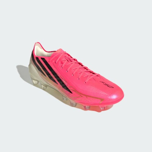 Purchase adidas F50 HYPERFAST ELITE HG/AG Football Boots for Firm, Artificial & Natural Grounds Solar Turbo/Core Black/Gold Metallic HQ0020