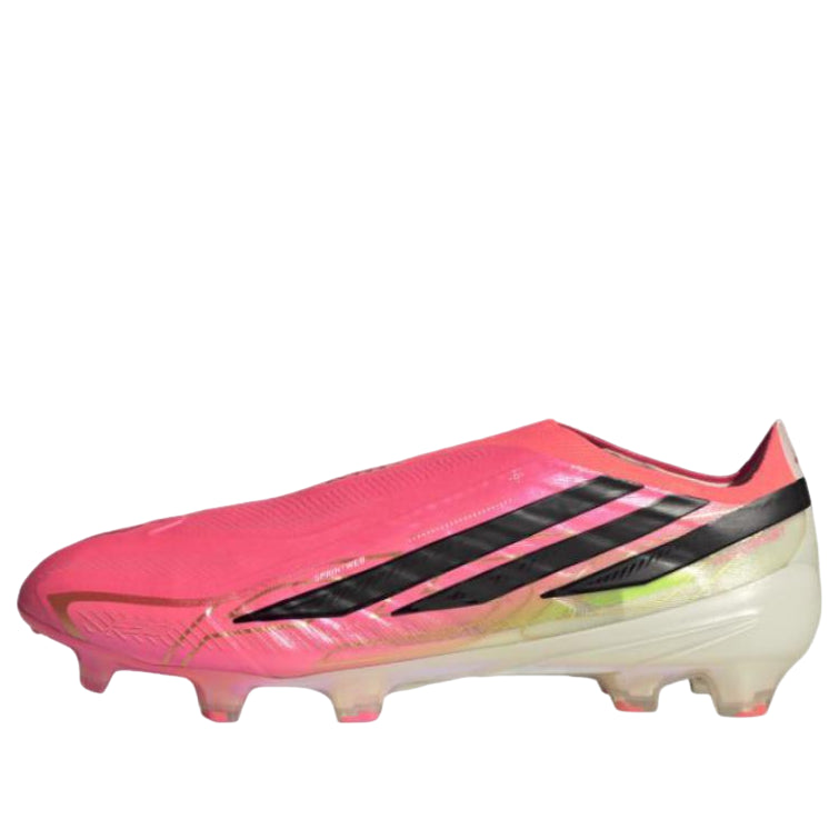 Order adidas F50 Hyperfast Elite 無鞋帶 FG 足球鞋「Solar Turbo」 KJ6080