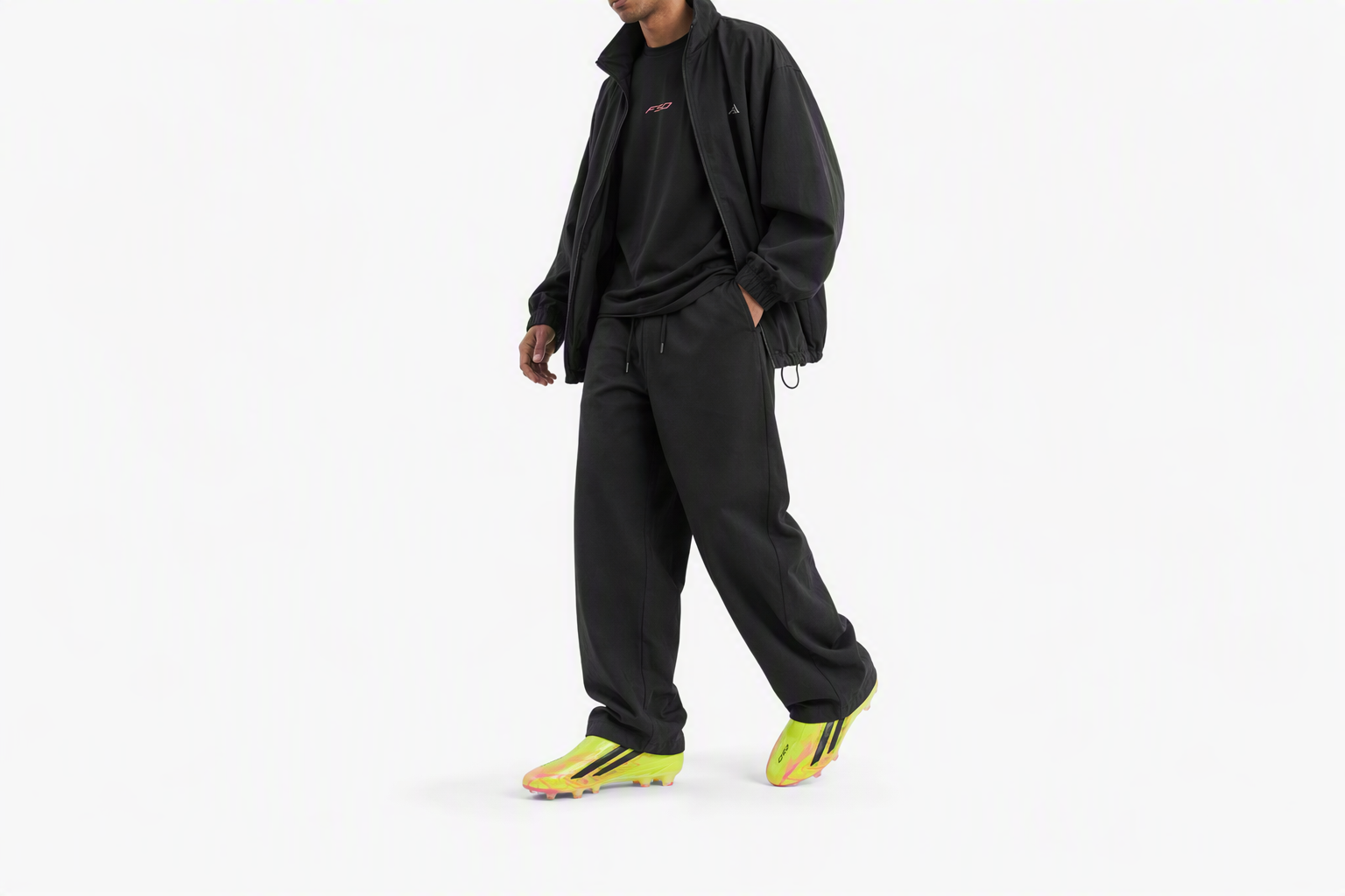 Order adidas F50 無鞋帶足球鞋 精英款 FG 太陽黃/黑/橘 KK1031