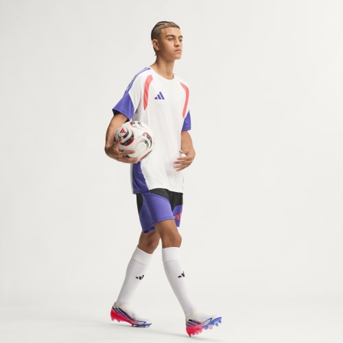 Purchase adidas F50 Hyperfast Elite Laceless FG Soccer Cleats Cloud White/Solar Purple/Solar Turbo KJ6074