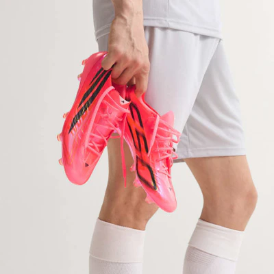adidas F50 Hyperfast EVO FG 足球鞋 太陽紅/核心黑/金屬金 KJ6117 2