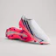 Buy adidas F50 Hyperfast Laceless FG Soccer Cleats Cloud White/Solar Purple/Solar Turbo KJ3415