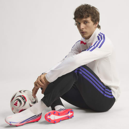 Sizing adidas F50 Hyperfast Laceless FG Soccer Cleats Cloud White/Solar Purple/Solar Turbo KJ3415