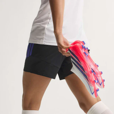 adidas F50 Hyperfast Laceless FG Soccer Cleats Cloud White/Solar Purple/Solar Turbo KJ3415 1