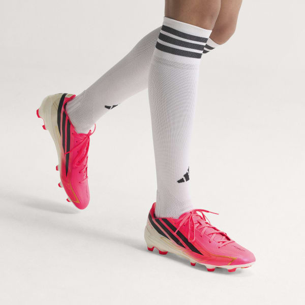 Order adidas F50 Hyperfast League FG Soccer Cleats Solar Turbo/Core Black/Gold Metallic IH9346