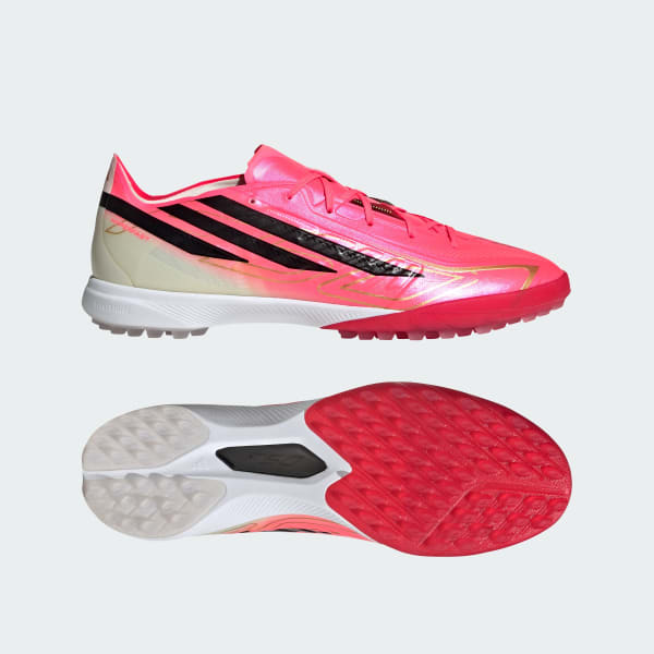 adidas F50 HyperFast Pro Astro Turf Shoes Solar Turbo/Core Black/Gold Metallic IH4567