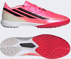 adidas F50 HyperFast Pro Astro Turf Shoes Solar Turbo/Core Black/Gold Metallic IH4567 adidas F50 HyperFast Pro Astro Turf Shoes Solar Turbo/Core Black/Gold Metallic IH4567