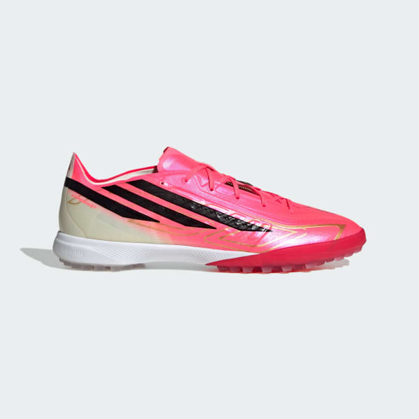 Order adidas F50 HyperFast Pro Astro Turf Shoes Solar Turbo/Core Black/Gold Metallic IH4567