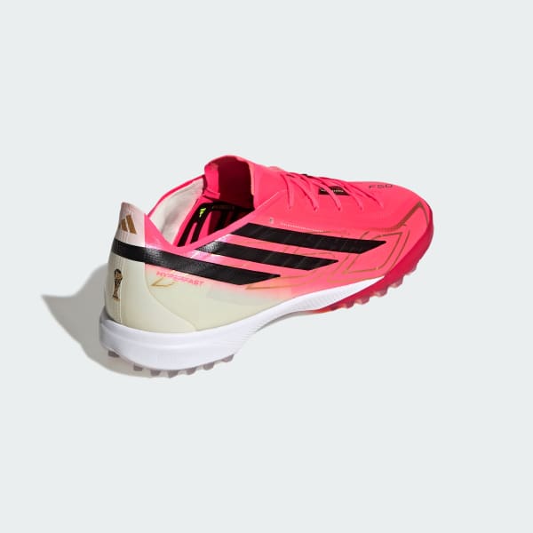 Details for adidas F50 HyperFast Pro Astro Turf Shoes Solar Turbo/Core Black/Gold Metallic IH4567