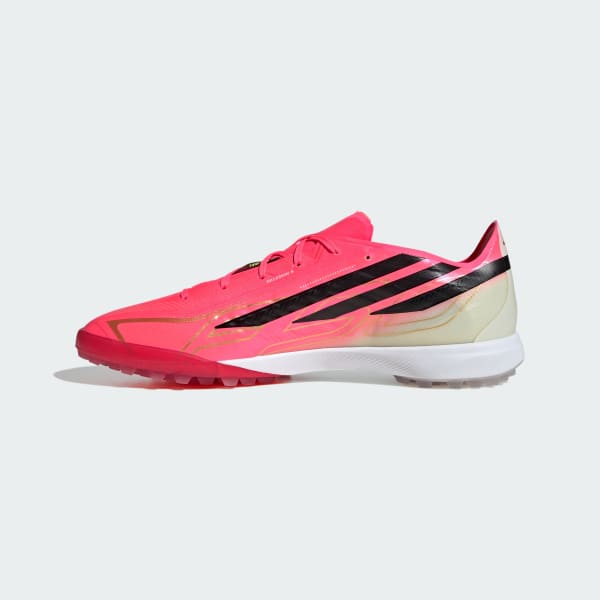 Sizing adidas F50 HyperFast Pro Astro Turf Shoes Solar Turbo/Core Black/Gold Metallic IH4567