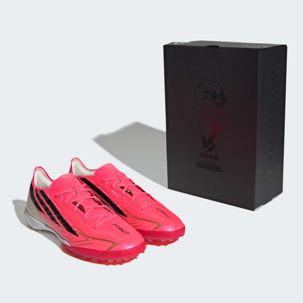 Cheap adidas F50 HyperFast Pro Astro Turf Shoes Solar Turbo/Core Black/Gold Metallic IH4567