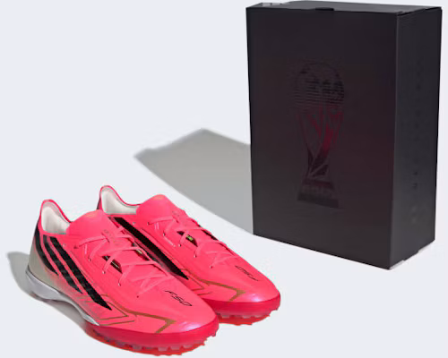 adidas F50 HyperFast Pro 人造草地鞋 太陽橘/核心黑/金屬金 IH4567 1