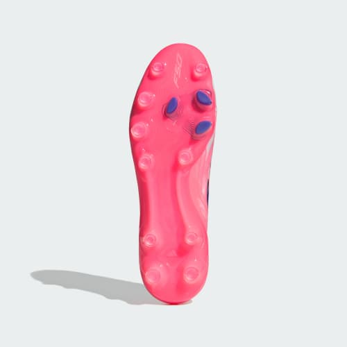 Shop adidas F50 Hyperfast Pro HG/AG 足球鞋 白紫橘 固定/人工/天然草坪用 HQ2361