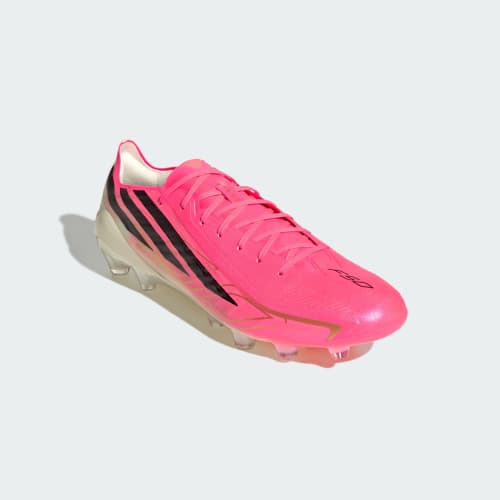 Purchase アディダス F50 ハイパーファスト PRO HG/AG サッカースパイク ソーラートーボ/コアブラック/ゴールド HQ2360