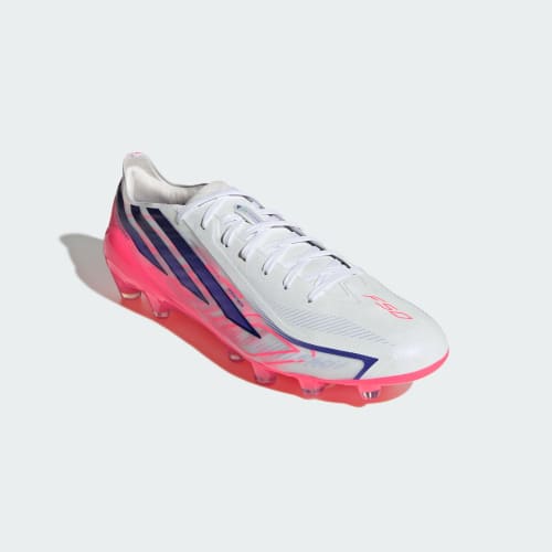 Purchase adidas F50 Hyperfast Pro HG/AG 足球鞋 白紫橘 固定/人工/天然草坪用 HQ2361