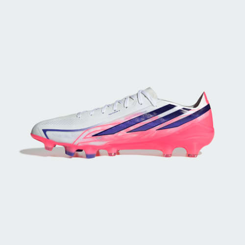 Sizing adidas F50 Hyperfast Pro HG/AG 足球鞋 白紫橘 固定/人工/天然草坪用 HQ2361