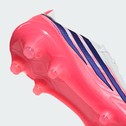 Cheap adidas F50 Hyperfast Pro HG/AG 足球鞋 白紫橘 固定/人工/天然草坪用 HQ2361