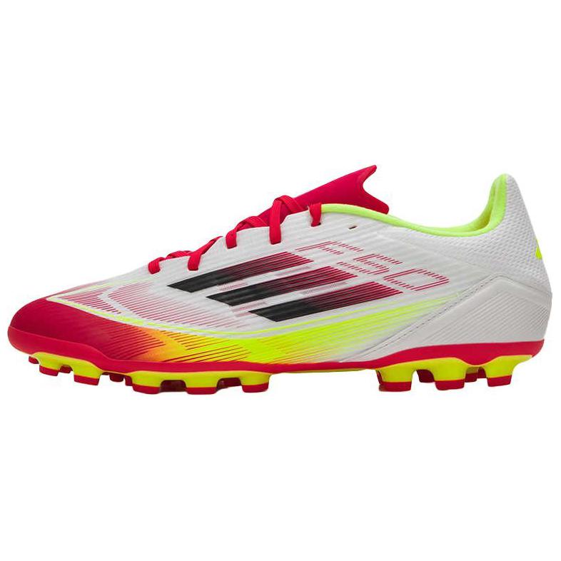 adidas F50 League AG Soccer Cleats White/Red/Yellow for Artificial Turf IE1262