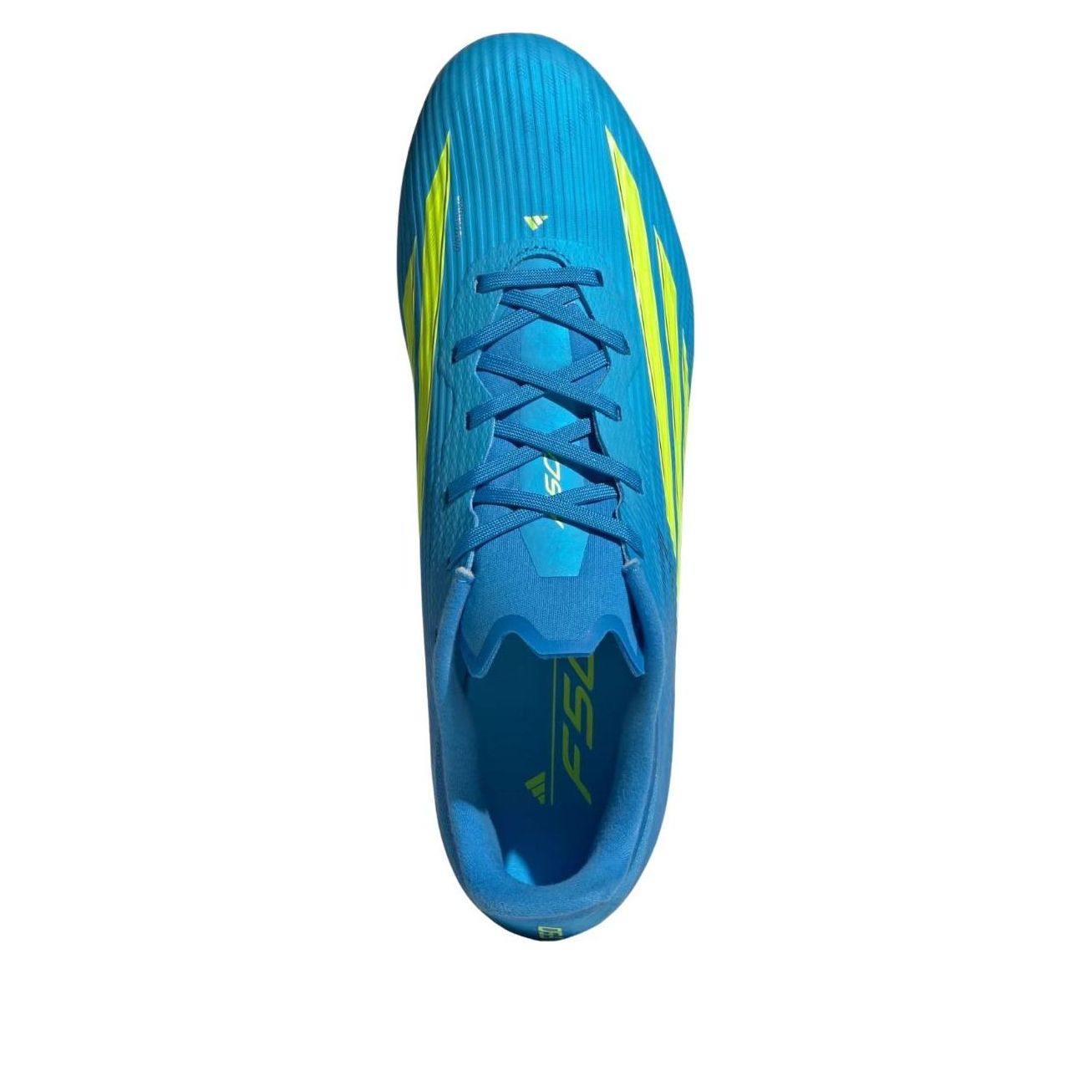 adidas F50 League FG MG 'Lucid Ray Blue Team Solar Yellow 2 Lucid Aquamarine' 圖 2