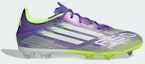 Order Adidas F50 League FG/MG Botas de Fútbol Morado/Blanco/Naranja Luminoso JI0003
