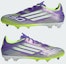 Cheap Adidas F50 League FG/MG Botas de Fútbol Morado/Blanco/Naranja Luminoso JI0003