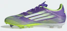 Cheap Adidas F50 League FG/MG Soccer Cleats Purple Rush/Cloud White/Lucid Lemon JI0003