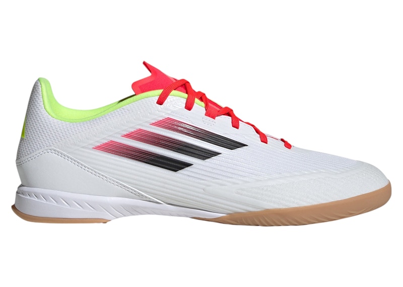 adidas F50 League Indoor 'Cloud White Core Black Solar Yellow' IE1228