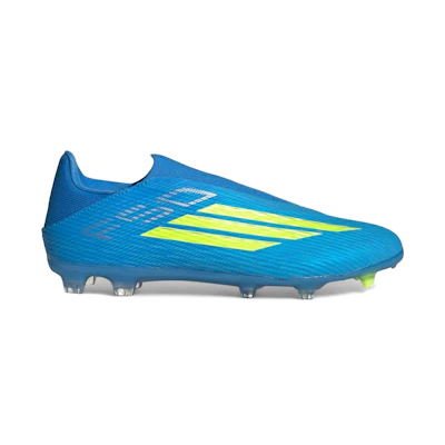 adidas F50 League Laceless FG MG 'Lucid Ray Blue Team Solar Yellow 2 Lucid Aquamarine'