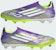 Adidas F50 League Laceless FG/MG Soccer Cleats Purple Rush/Cloud White/Lucid Lemon JH7734
