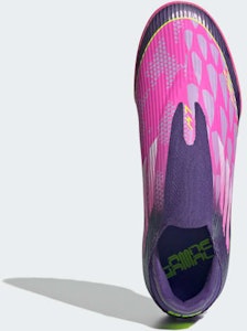 Adidas F50 League LY Sin Cordones Césped Morado/Blanco Nube/Limón Lúcido JQ9733 Lookbook Adidas F50 League LY Sin Cordones Césped Morado/Blanco Nube/Limón Lúcido JQ9733