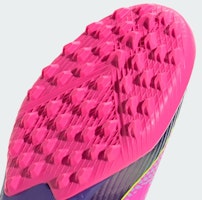 Adidas F50 League 無鞋帶人造草足球鞋 紫/雲白/透亮檸檬 JQ9733 2