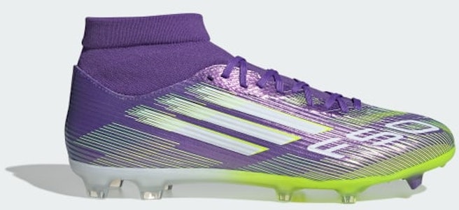 Adidas F50 League 中幫FG/MG足球鞋 紫電紫/雲白/亮光檸檬 JI0886 Order Adidas F50 League 中幫FG/MG足球鞋 紫電紫/雲白/亮光檸檬 JI0886