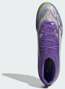 Adidas F50 League 中幫FG/MG足球鞋 紫電紫/雲白/亮光檸檬 JI0886 Lookbook Adidas F50 League 中幫FG/MG足球鞋 紫電紫/雲白/亮光檸檬 JI0886