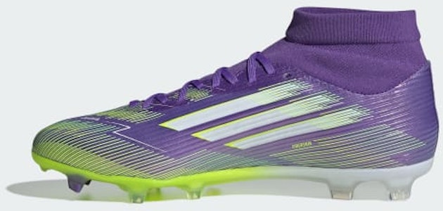 Adidas F50 League 中幫FG/MG足球鞋 紫電紫/雲白/亮光檸檬 JI0886 Sizing Adidas F50 League 中幫FG/MG足球鞋 紫電紫/雲白/亮光檸檬 JI0886