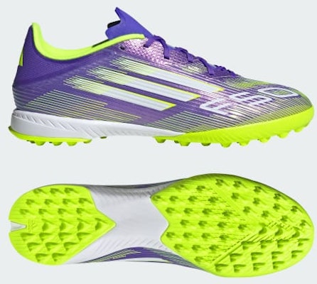 Adidas F50 League TF Soccer Shoes Purple Rush/Cloud White/Lucid Lemon JH7724 Buy Adidas F50 League TF Soccer Shoes Purple Rush/Cloud White/Lucid Lemon JH7724