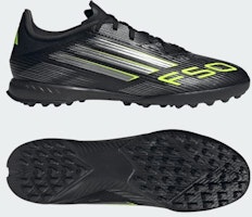 Adidas F50 League Turf Boots Core Black/Iron Metallic/Lucid Lemon JH7725 Adidas F50 League Turf Boots Core Black/Iron Metallic/Lucid Lemon JH7725