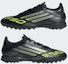 Cheap Adidas F50 League Turf Core Black/Iron Metallic/Lucid Lemon Sepatu Bola JH7725