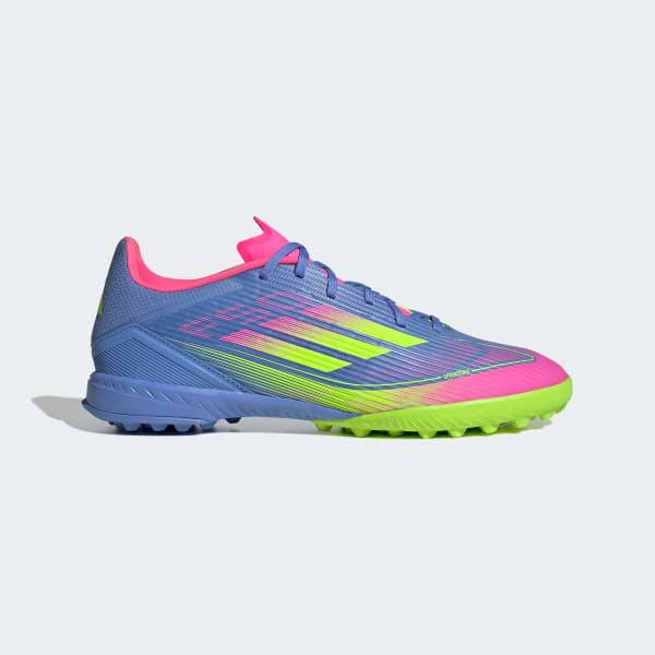 Order Adidas F50 League Turf Azul Fusión/Limón Lúcido/Rosa Lúcido zapatillas IE1230
