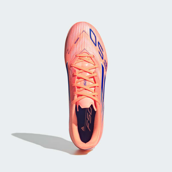 Lookbook Adidas F50 League Turf Spike Beam Orange/Lucid Blue/Cloud White Sepatu Bola JH7723